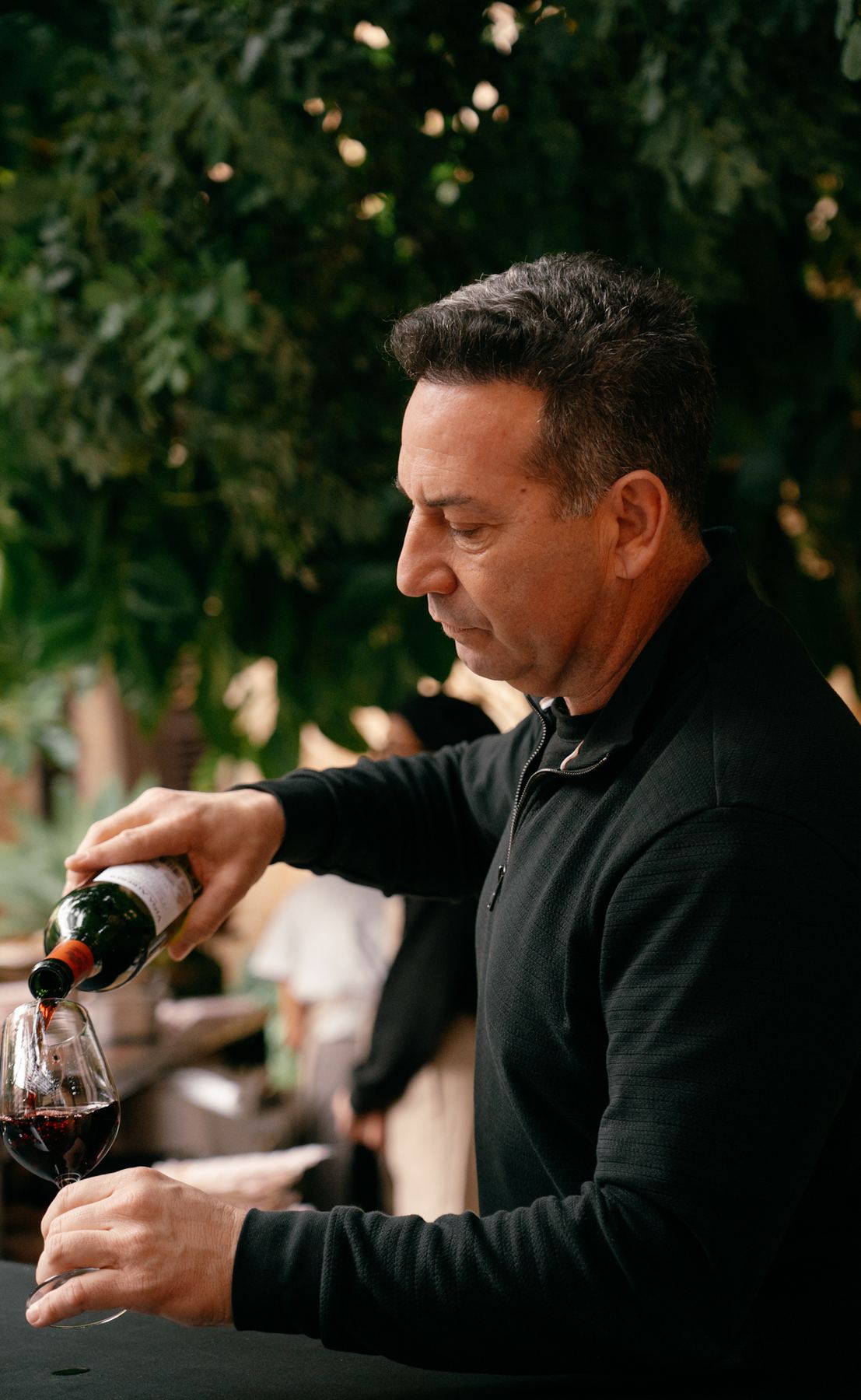 Servicio de vino en Floreig